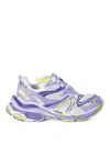 Balenciaga Purple Runner 2.0 Low Top Sneakers In Beis