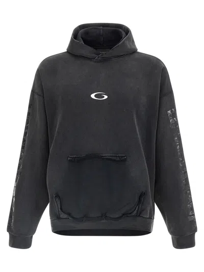 BALENCIAGA BALENCIAGA 'TRANSPARENT TAPE' HOODIE