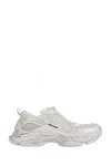 Balenciaga Triple S.2 Gandient Mesh And Nylon Inserts With Used-effect In White