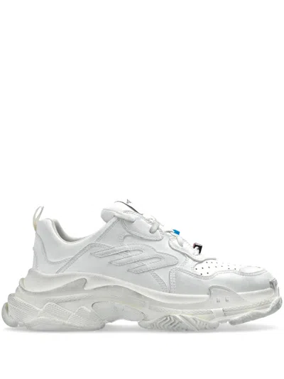 Balenciaga Triple S Beads-embellishment Sneakers In Animal Print