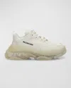 Balenciaga Triple S Clear-sole Sneakers In White
