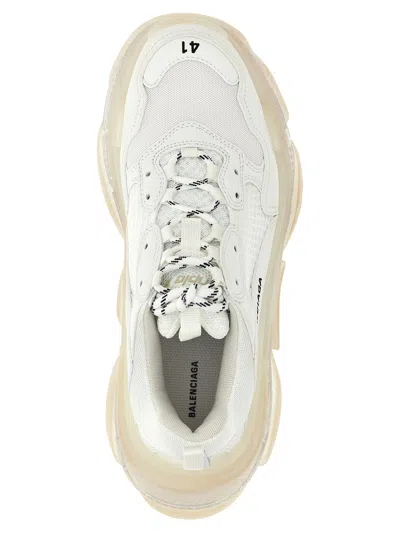 Balenciaga Triple S Clear Sole In White