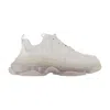 Balenciaga Triple S Clearsole Sneakers -  - Synthetic - White In White