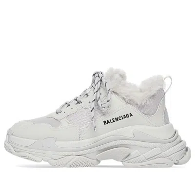 Balenciaga Triple S 'faux Fur - Grey'