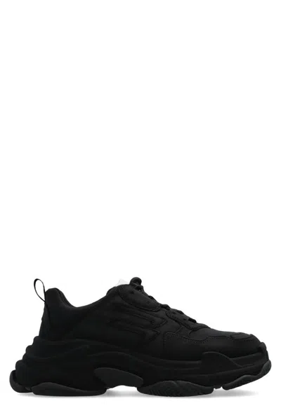 Balenciaga Triple S Lace In Black