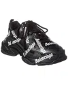 Balenciaga Triple S Logo-print Sneakers In Black
