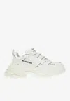 Balenciaga Triple S Sneakers In White