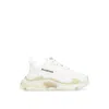 Balenciaga Triple S Low-top Sneakers With Chunky Maxi Sole In White