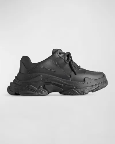 Balenciaga Triple S Mold Sneaker In 1000 Black