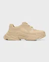 Balenciaga Triple S Rubber Sneakers In 2002 Taupe