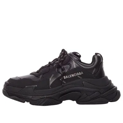 Balenciaga Triple S Sneaker 'allover Logo - Black'