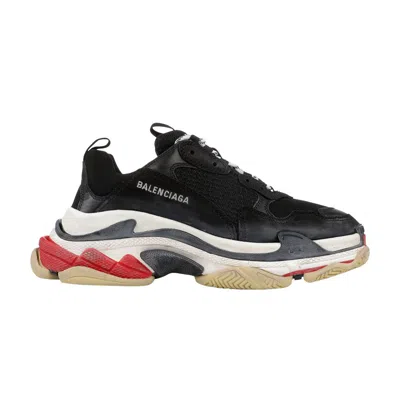 Pre-owned Balenciaga Triple S Sneaker 'black Red' 2018 | Men's Size 43