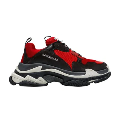 Pre-owned Balenciaga Triple S Sneaker 'bred' | Men's Size 41 In Red