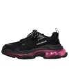 Balenciaga Triple S Sneaker 'clear Sole - Black Pink Neon'