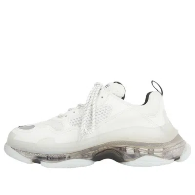 Balenciaga Triple S Sneaker 'clear Sole - White Grey' In Multi