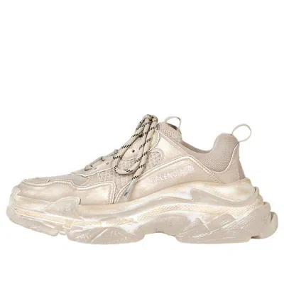 Balenciaga Triple S Sneaker 'light Beige Faded' In Neutral