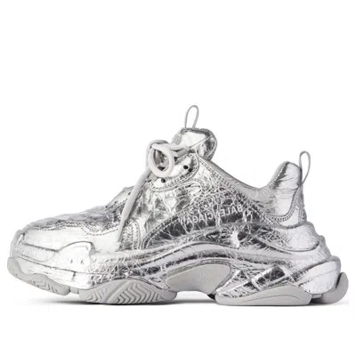 Balenciaga Triple S Sneaker 'silver' In Gray
