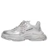 Balenciaga Triple S Sneaker 'silver Metallic' In Gray
