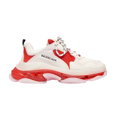 Pre-owned Balenciaga Triple S Sneaker 'vermillon' | Red | Men's Size 39