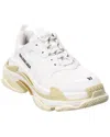 Balenciaga Triple S Low-top Sneakers With Chunky Maxi Sole In White
