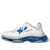 Balenciaga Triple S Sneaker 'white Blue' In Multi