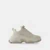 BALENCIAGA TRIPLE S SNEAKERS - BALENCIAGA - SYNTHETIC - BEIGE