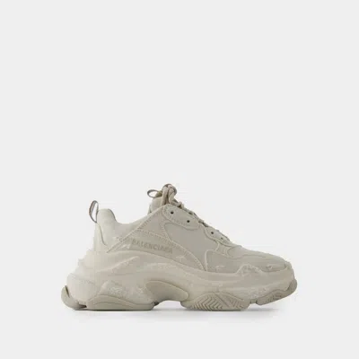 Balenciaga Triple S Trainers -  - Synthetic - Beige In Grey