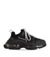 Balenciaga Triple S Lace-up Sneakers In Black