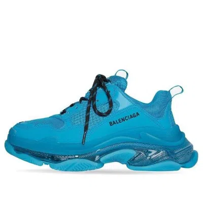 Balenciaga Triple S Sneakers 'clear Sole Blue'