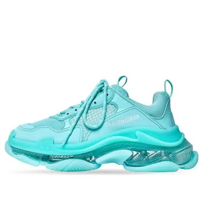 Balenciaga Triple S Sneakers 'clear Sole Turquoise'