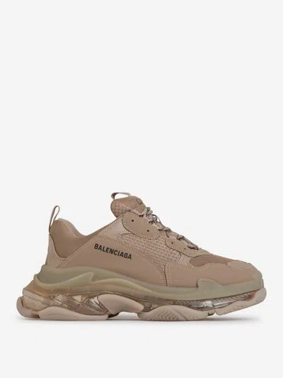 Balenciaga Triple S Sneakers In Embroidered Size On The Edge Of The Toe And Embossed Bb On The Front Of The Sole