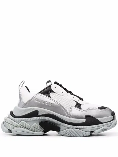 Balenciaga Triple S Sneakers In Gray