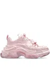 Balenciaga Triple S Low-top Sneakers In Pink