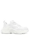 Balenciaga Triple S Sporty Sneakers In White