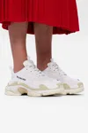 Balenciaga Sneakers Triple S Women White Cloth In White