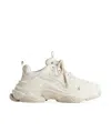 BALENCIAGA WOMEN'S TRIPLE S TRAINERS IN BEIGE