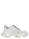 Balenciaga Triple S Sporty Sneakers In White
