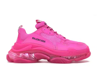 Pre-owned Balenciaga Triple S (women's) Sneakers In Pink