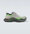 Balenciaga Triple S.2 Panelled Sneakers In Blue