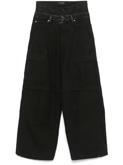 BALENCIAGA TRIPLE-WAIST TROUSERS
