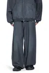 Balenciaga Trompe L'oeil Sweatpants In Gray