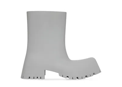 Pre-owned Balenciaga Trooper Rubber Boot (women's) Sneakers In Grey