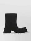 Balenciaga Black Trooper Chelsea Boots In Black