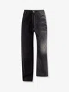 Balenciaga Fifty-fifty Jeans In Black