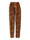 Balenciaga Straight Leg Trousers Elastic Waistband