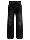Balenciaga Wide-leg Trousers Faded Effect
