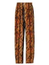 Balenciaga Straight Leg Trousers Elastic Waistband