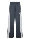 Balenciaga Elastic Waist Sweatpants In Gray