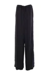 Balenciaga Drawstring Trousers In Black