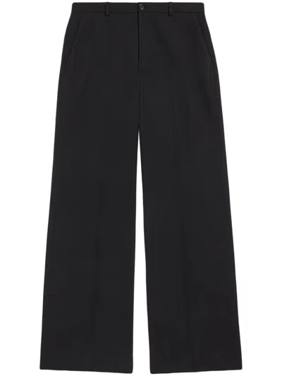 Balenciaga Trousers In Black